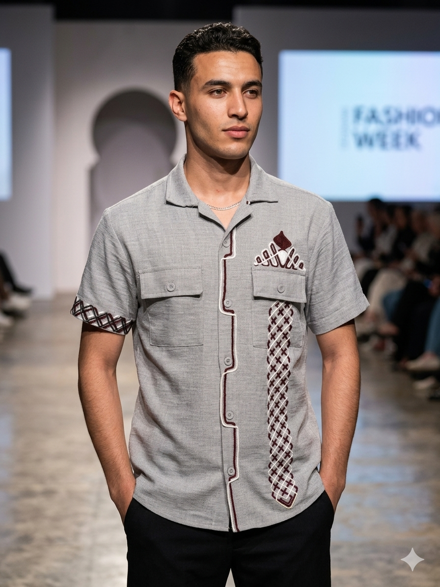 إطلالة صيفية تجمع بين الخفة والأناقة.